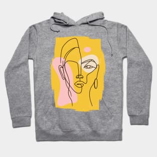 Abstract woman Hoodie